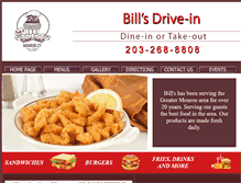 Tablet Screenshot of billsdrive-in.com